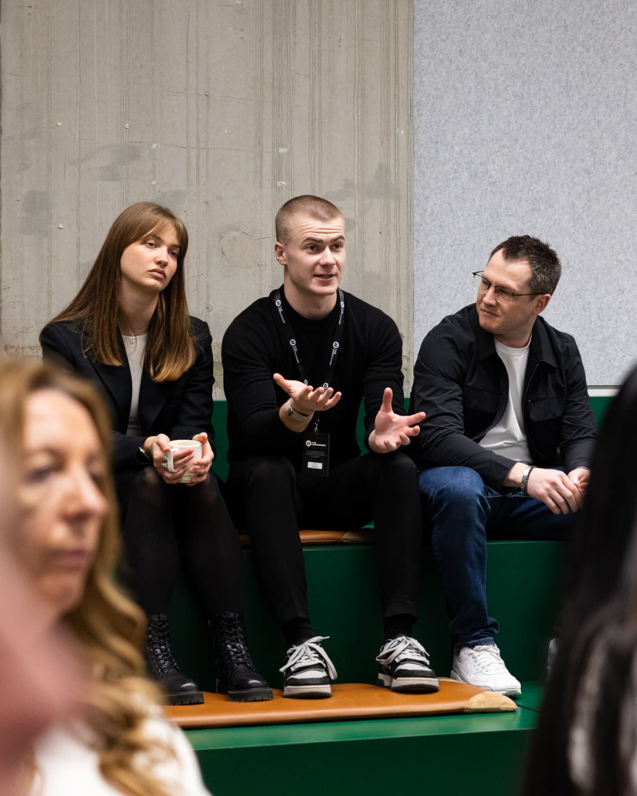 Group coaching session